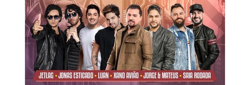 Aviões Do Forró Feira De Santana 25 De Novembro Jorge E Matheus Xand Aviao E Luan Santana Agitam O Festival Villa Mix Maceio Musica Em Alagoas G1