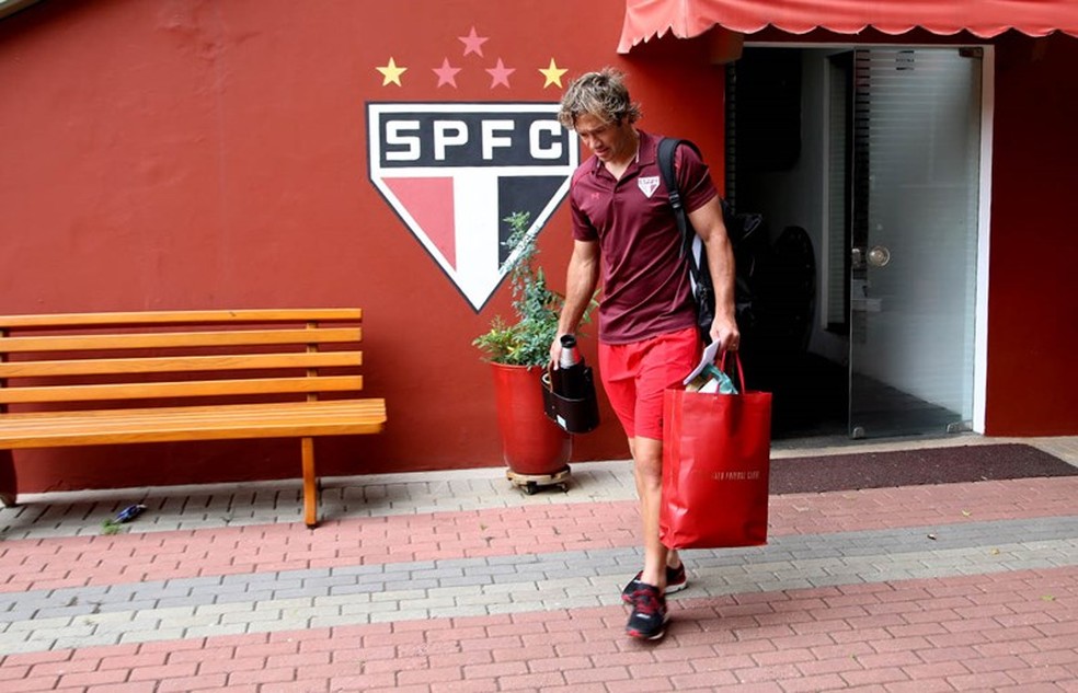 São Paulo vê Lugano perto de voltar (Foto: Rubens Chiri / saopaulofc.net)