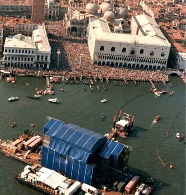 Show Pink Floyd em Veneza  (Foto: Reprodução / Divulgação)