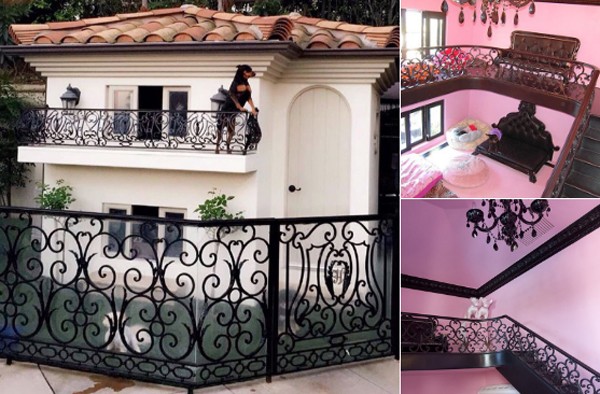 Paris Hilton revolta internautas ao mostrar fotos da 'mansão' que construiu para seus cães (Foto:  )