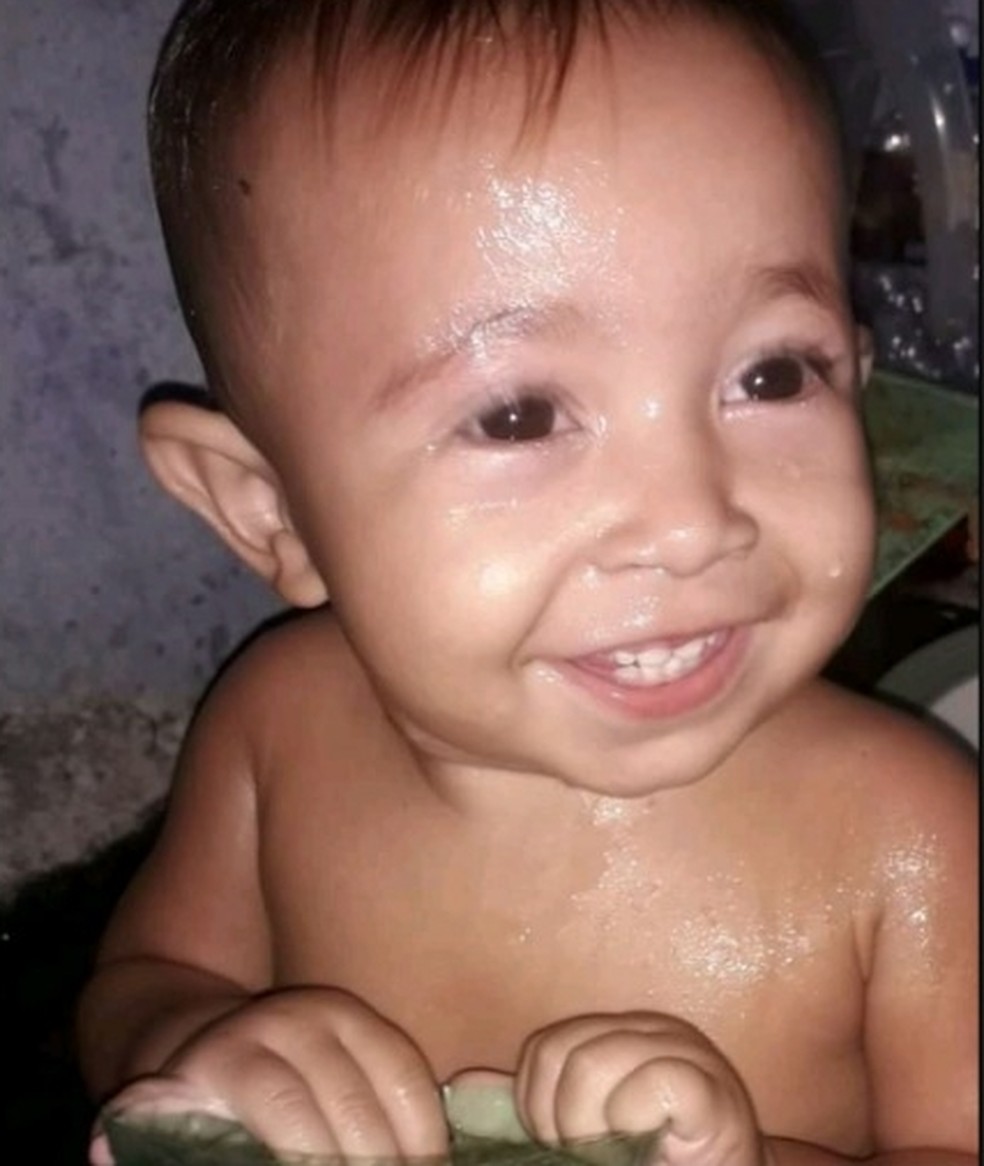 José Anthony Gael, de 1 ano e 4 meses, morreu após ter sido imprensado pelo carro na garagem da casa onde morava, em Surubim — Foto: Blog Adielson Galvão/Reprodução