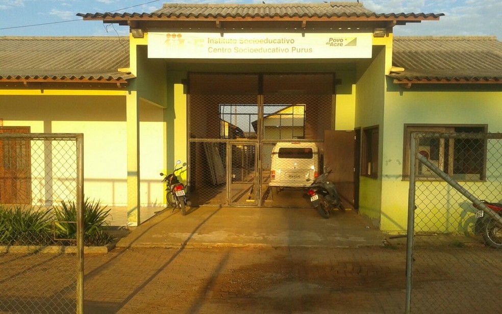 Confusão ocorreu no Centro Socioeducativo Purus, em Sena Madureira (Foto: Alexandre Anselmo/ Arquivo pessoal)