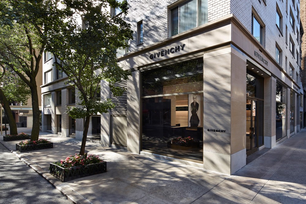 A fachada da nova flagship store da Givenchy em Nova York (Foto: Divulgação)