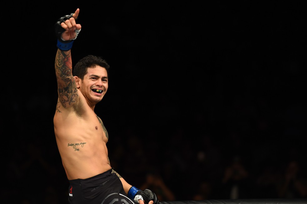 Carlos Diego Ferreira venceu suas duas lutas em 2018 â?? Foto: Getty Images