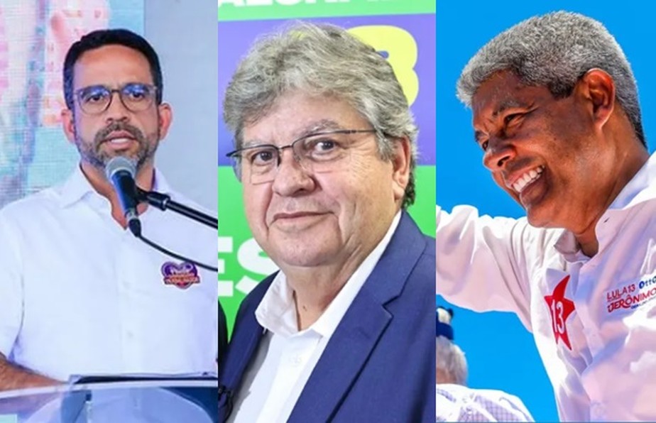 Paulo Dantas, João Azevêdo e Jerônimo Rodrigues foram eleitos com apoio de Lula