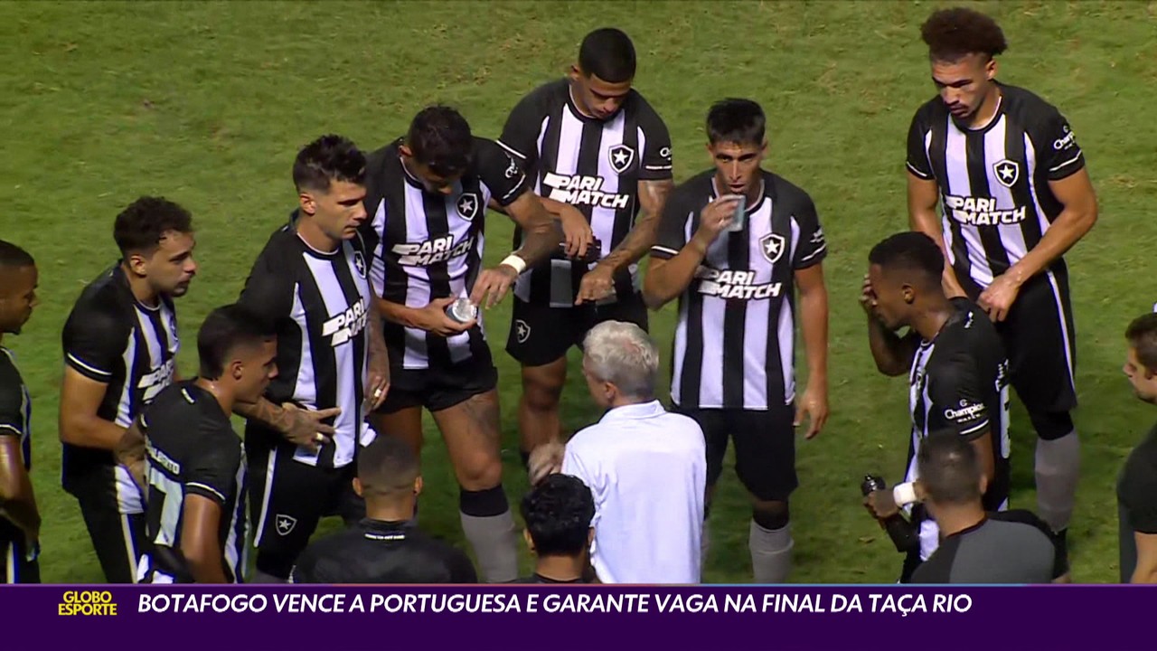 Botafogo vence a Portuguesa e garante vaga na final da Taça Rio