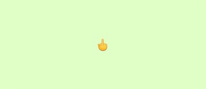 'Dedo do meio' é novo emoji oculto do WhatsApp (Foto: Reprodução/Paulo Alves) (Foto: 'Dedo do meio' é novo emoji oculto do WhatsApp (Foto: Reprodução/Paulo Alves))