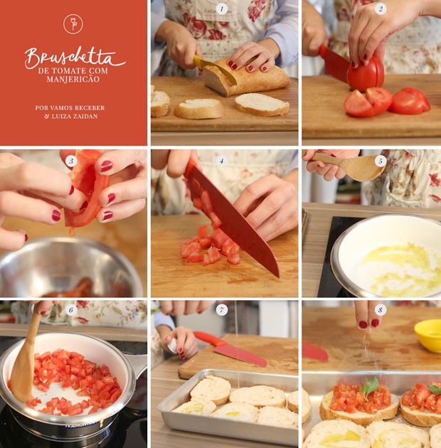 Sabe preparar uma bruschetta? Aprenda! (Foto: Karen Hofstetter / Divulgação)