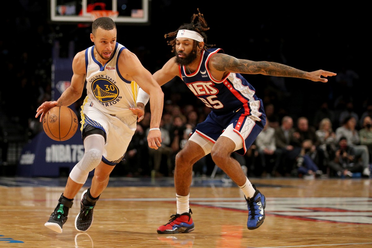 NBA Brooklin Nets 99 x 117 Golden State Warriors globoesporte / basquete / nba ge