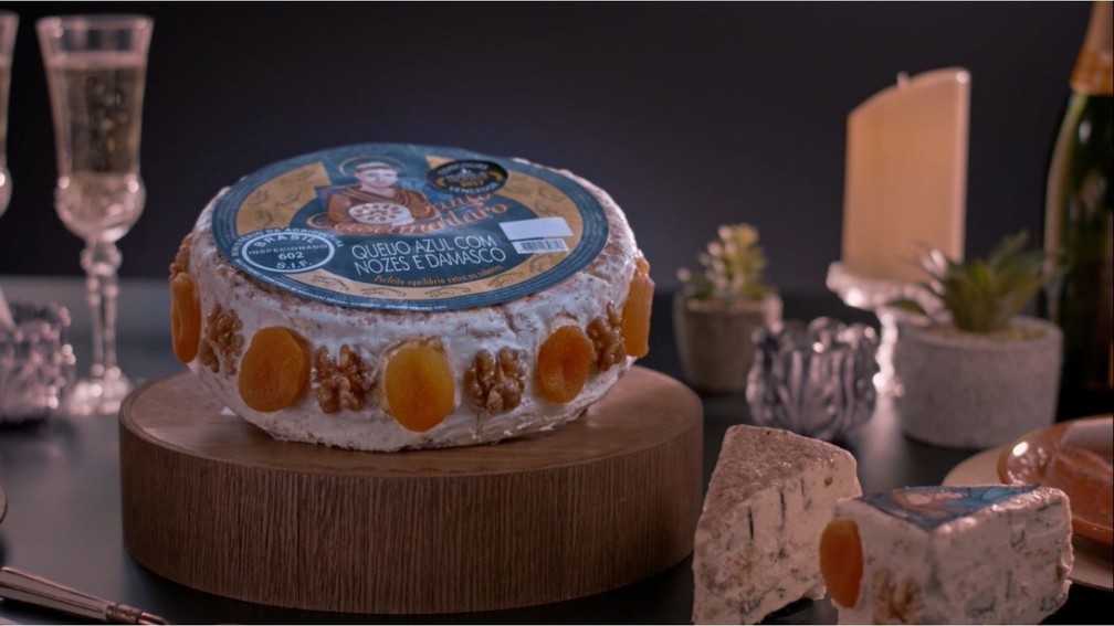 Queijo Santo Casamenteiro da Cruzília: produção de queijos finos premiados até internacionalmente atrai turistas para a cidade de Cruzília — Foto:  Crédito: Divulgação Comercial UltraCheese