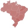 Foto: (selo para lateral da Home - mapa de vacinação contra Covid-19 no Brasil - por estados / Arte/g1)