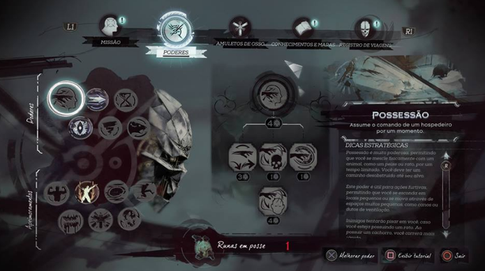 Como evoluir suas habilidades e aprimoramentos em Dishonored 2 (Foto: Reprodução/Felipe Vinha)