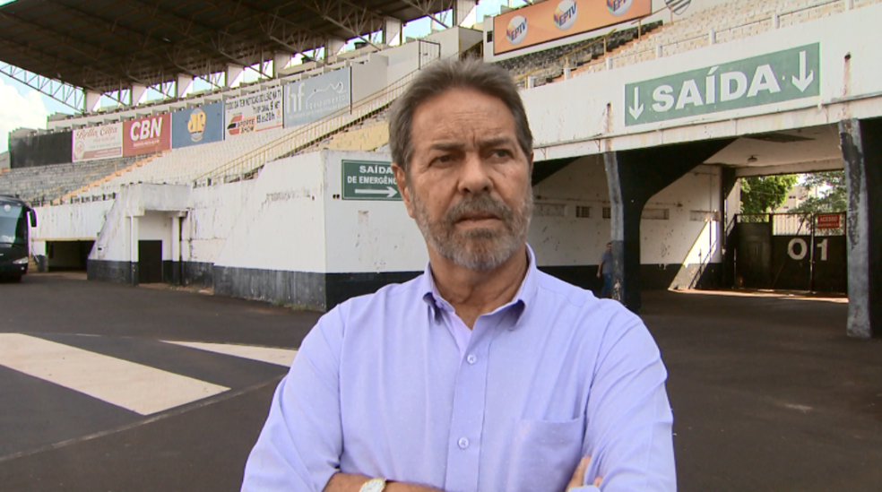 Ademir Chiari ainda aguarda definiÃ§Ã£o oficial de Pinho â€” Foto: ReproduÃ§Ã£o/EPTV