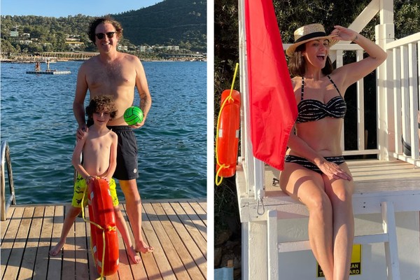 Martine McCutcheon durante viagem com a família à Turquia (Foto: Reprodução/Instagram)
