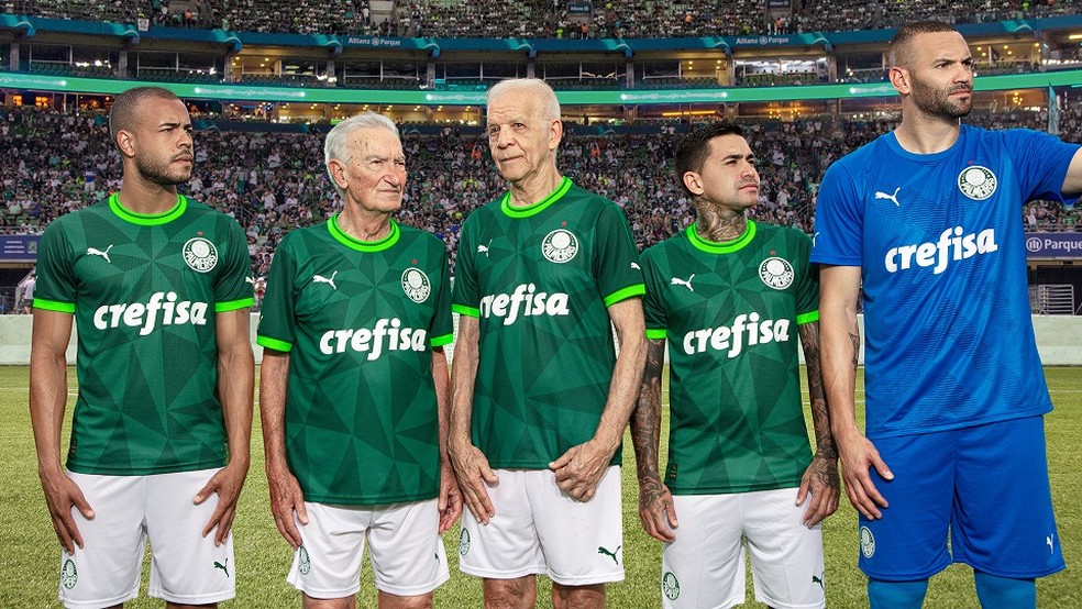 Nova camisa do Palmeiras para 2023  Foto: Divulgao