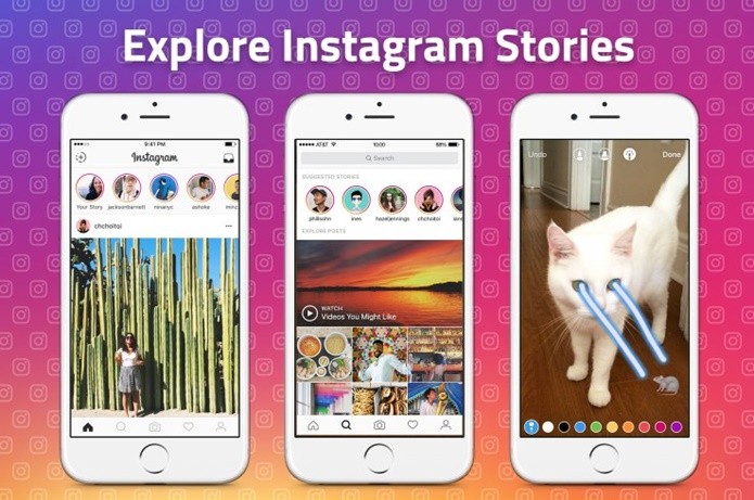 Instagram vai passar a sugerir perfis para seguir no Stories (Foto: Divulgação/Instagram)