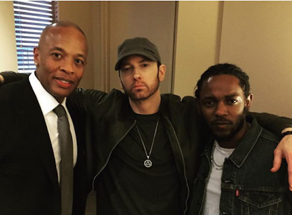 O novo visual do rapper Eminem (Foto: Instagram)