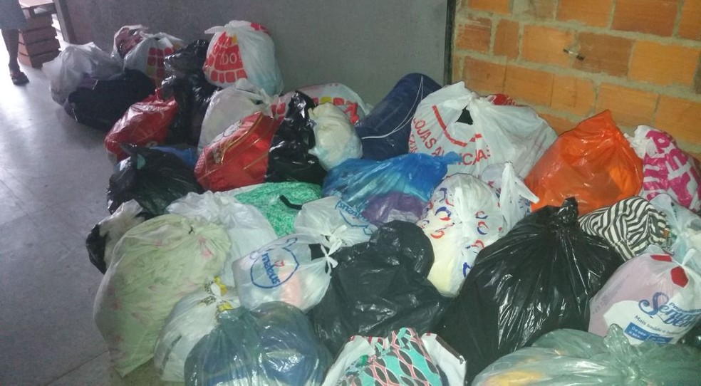 'S.O.S Tuntum' está reunindo doações que serão levadas nesta semana para a cidade (Foto: Indira Moura)
