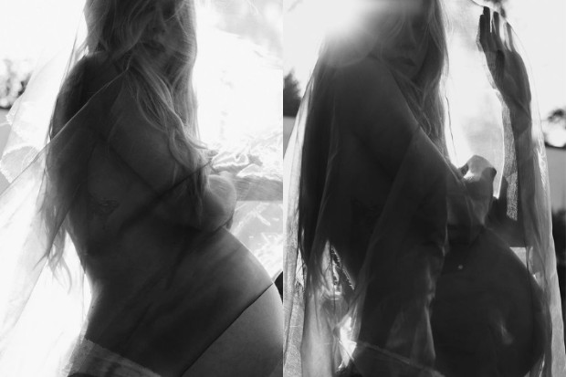 Isabella Scherer exibe barrigão de gêmeos (Foto: Instagram)