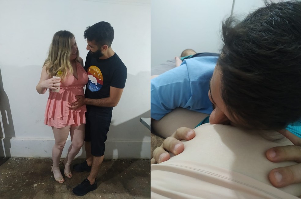 Natália estava grávida de seis meses quando teve um parto prematuro e morreu em Marília — Foto: Renato Serrano/Arquivo pessoal
