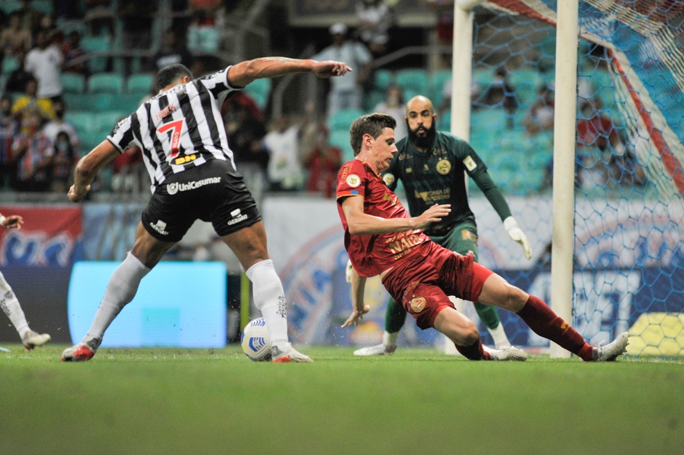 Bahia e Atlético-MG se enfrentaram na Fonte Nova — Foto: Jhony Pinho/AGIF