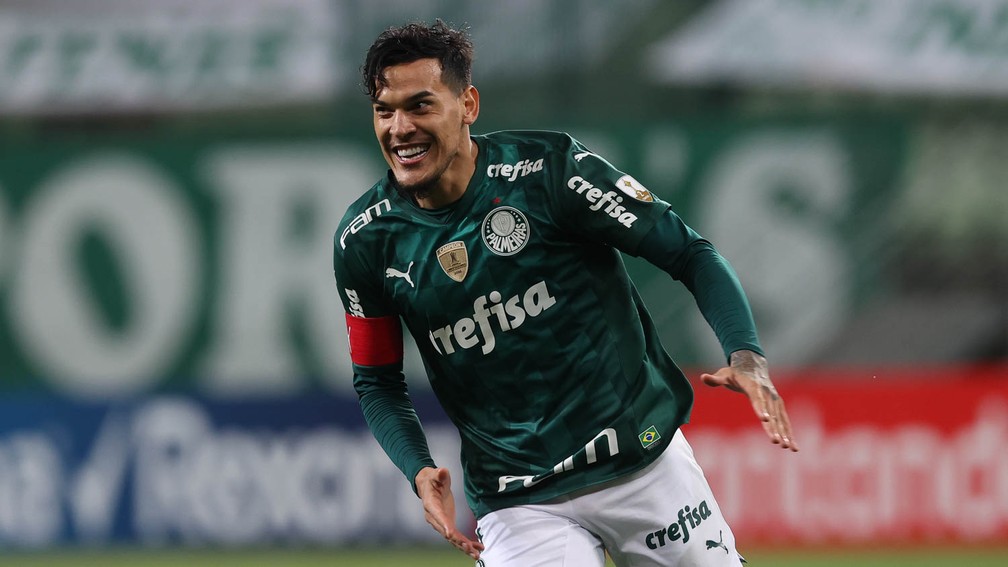 Gustavo Gmez, zagueiro do Palmeiras  Foto: Cesar Greco / Ag. Palmeiras