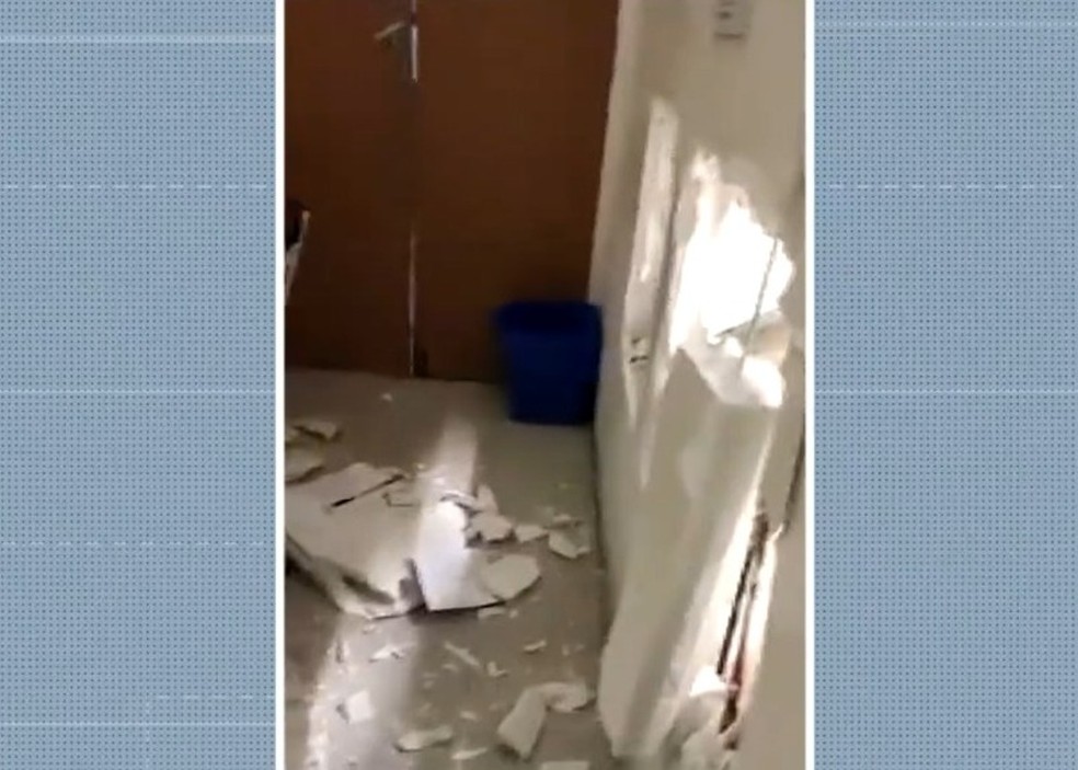 Casal é preso após agredir médico e destruir consultório na Bahia — Foto: Reprodução/Redes Sociais