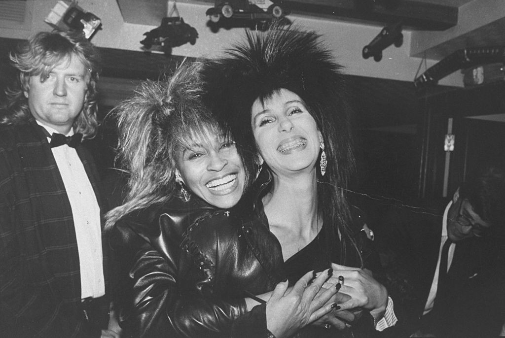 Tina Turner e Cher — Foto: glamour