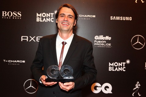 Caio Gullane, que, junto do irmão Fabiano, foram o destaque do Cinema no Men of the Year 2015