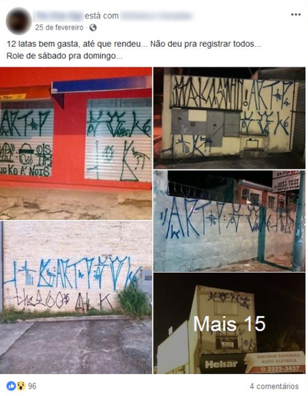 Jovem Detido Por Pichar Predios Divulgava Portfolio Em Redes Sociais Sorocaba E Jundiai G1 Bebé lo predije que es lo que te dije que tu volverias lo cogiste a chiste. jovem detido por pichar predios