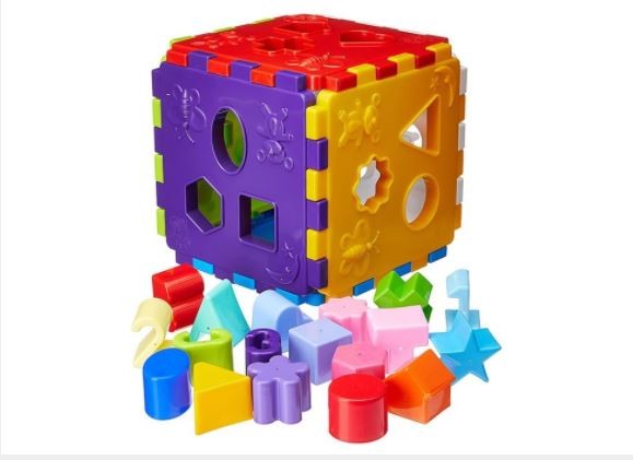Cubo didático estimula a memória, raciocínio lógico e a percepção e custa a partir de R$ 32,46 (Foto: Reprodução/Amazon)