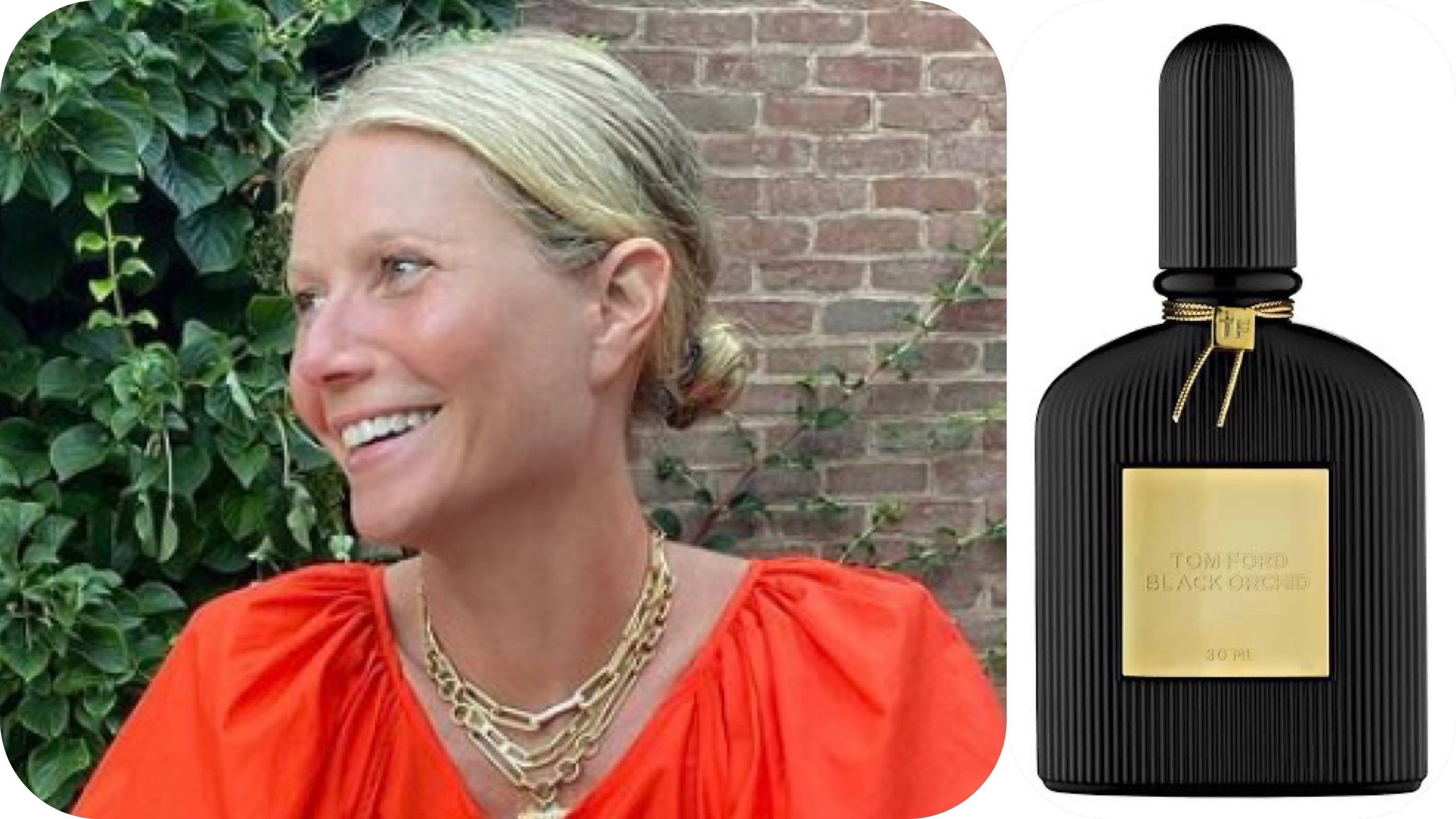 O perfume de Gwyneth Paltrow - Black Orchid, de Tom Ford (Foto: Reprodução Instagram / Divulgação)