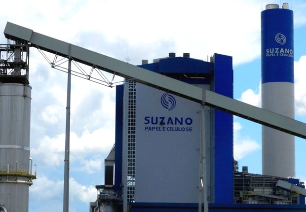 Unidade de produção da Suzano Papel e Celulose (Foto: Reprodução/Facebook)