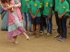 Príncipe William e Kate Middleton vão a jogo beneficente na Índia