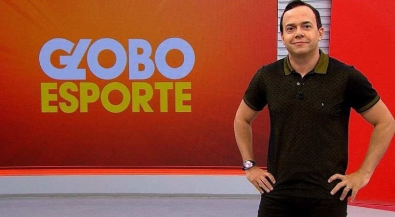 Apresentador do "Globo esporte", Thiago Medeiros fará parte da equipe de cobertura da Copa pela primeira vez — Foto: Divulgação/TV Globo