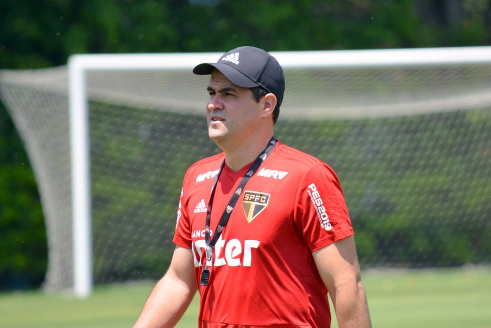André Jardine vai comandar treino do São Paulo nesta segunda-feira — Foto: Érico Leonan/saopaulofc.net