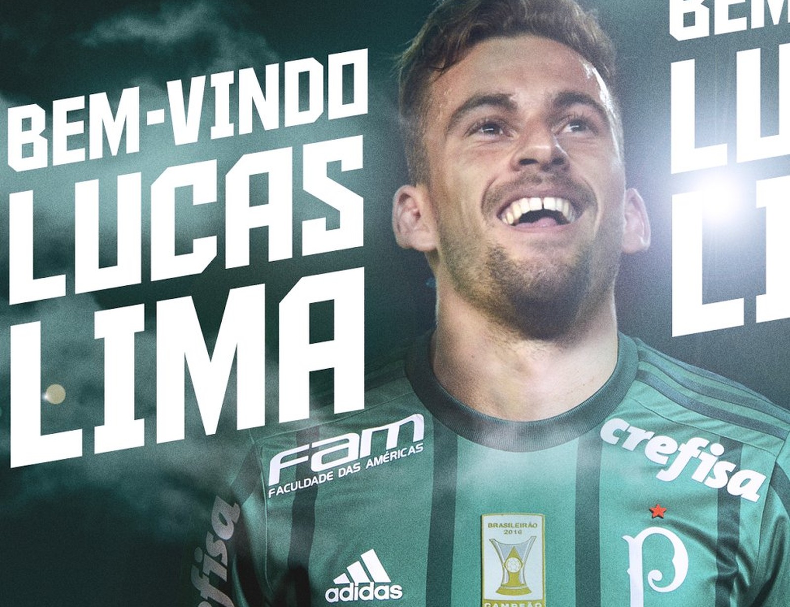 Palmeiras brinca com videogame no anúncio do acerto com Lucas Lima