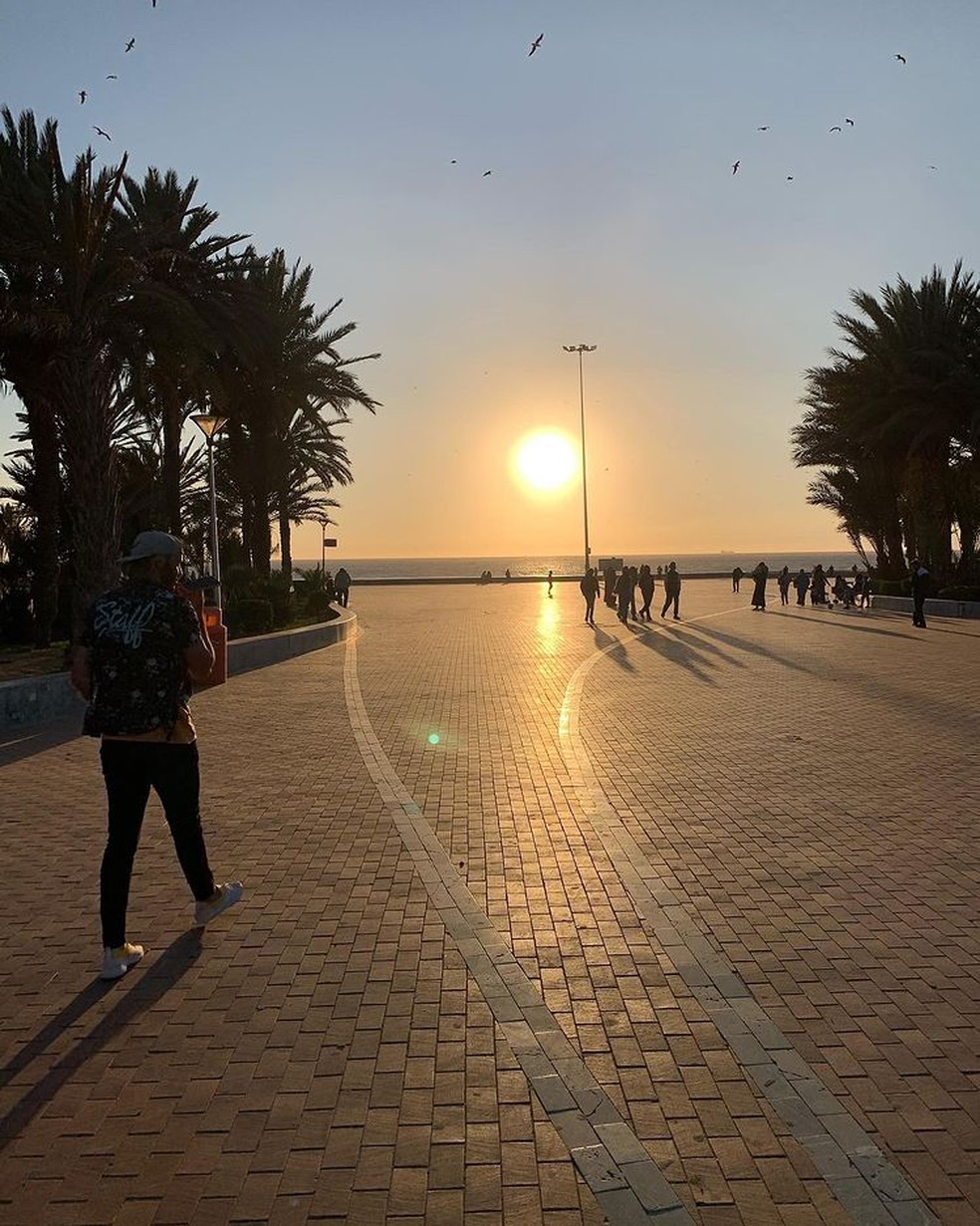 Agadir, Marrocos — Foto: Reprodução/ Instagram via @abde.llalli