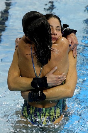 Giovanna Pedrosa; Ingrid de Oliveira; saltos ornamentais; Jogos Pan-Americanos (Foto: Satiro Sodre/SSPress)