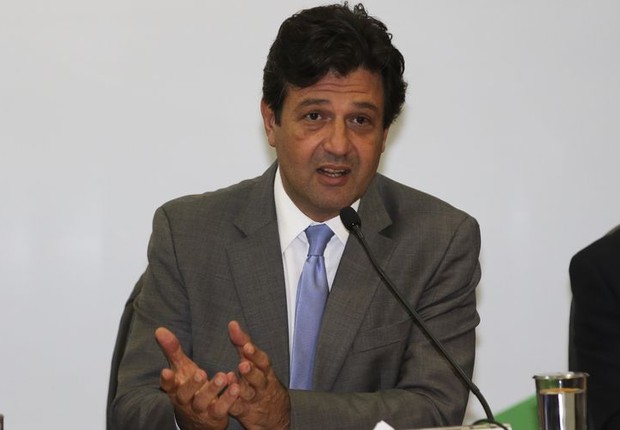 O ministro da Saúde, Luiz Henrique Mandetta, disse que o modelo público-privado deverá investir R$ 3 bilhões na construção do CIBS  (Foto: Fabio Rodrigues Pozzebom/Agência Brasil)