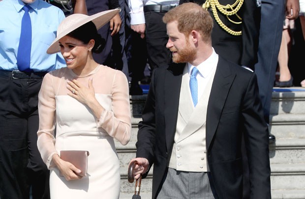 Meghan Markle e o prÃncipe Harry (Foto: Getty Images)