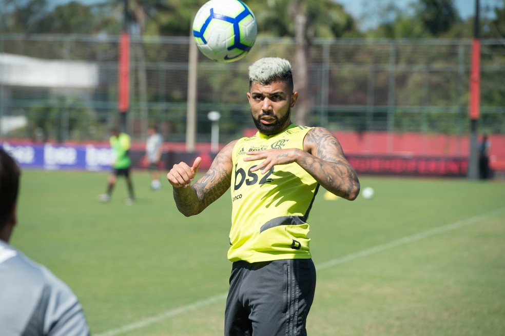 Gabigol, atacante do Flamengo — Foto: Alexandre Vidal/Flamengo