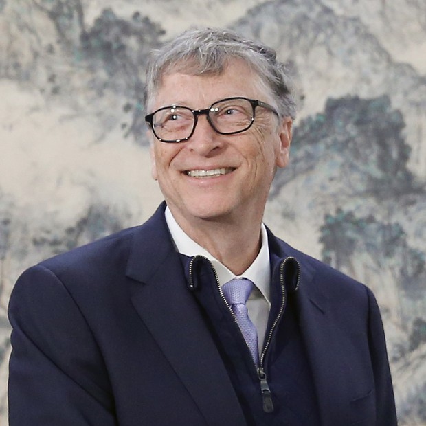 O fundador da Microsoft, o bilionário Bill Gates em visita à China (Foto: Thomas Peter-Pool/Getty Images)