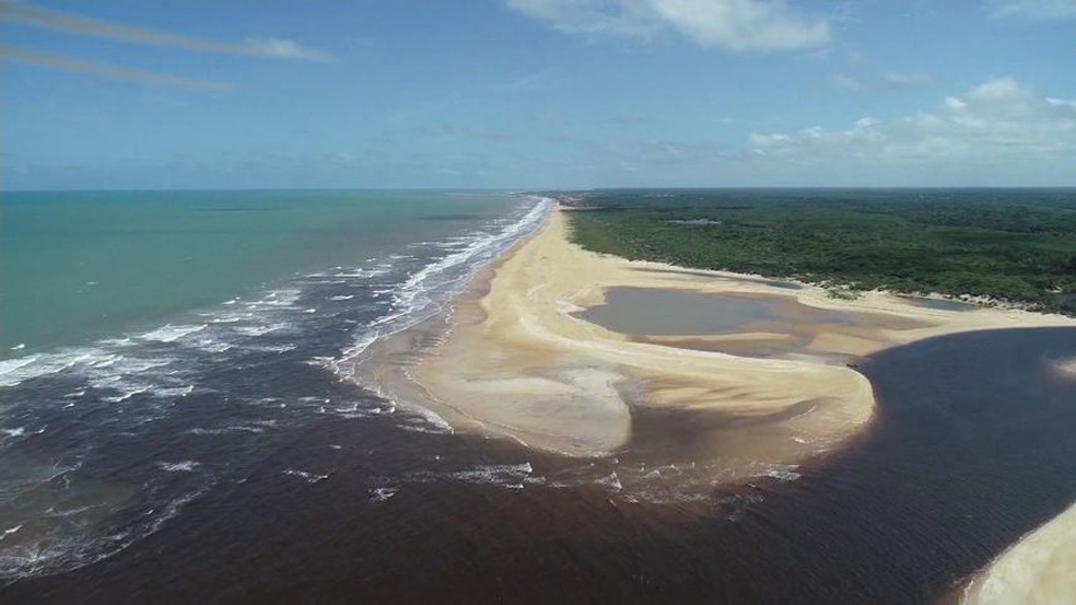 Litoral Norte do Espírito Santo — Foto: Reprodução/TV Gazeta