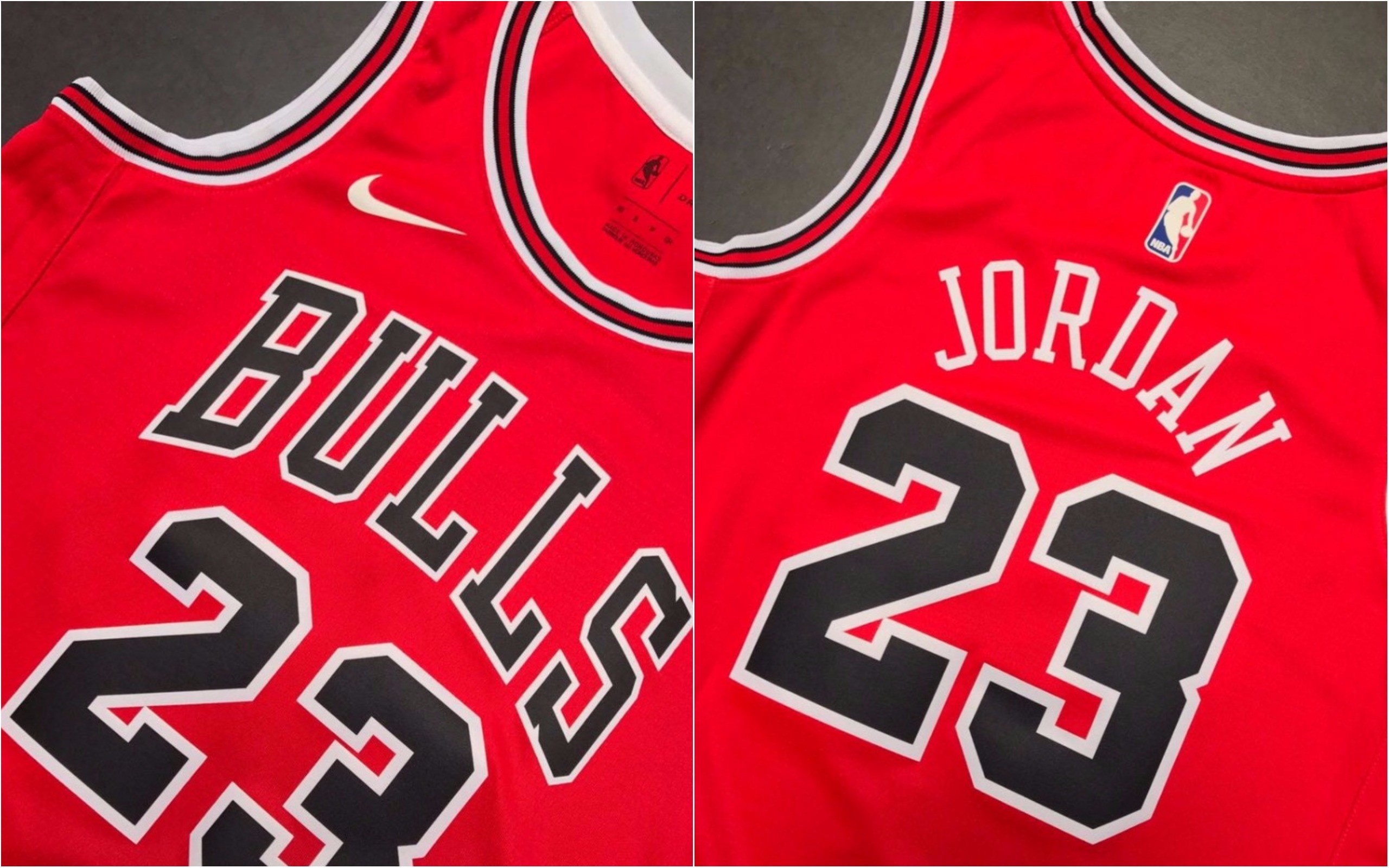 Versão atualizada e fresquinha da camisa clássica de MJ nos Bulls (Foto: Reprodução/Twitter)