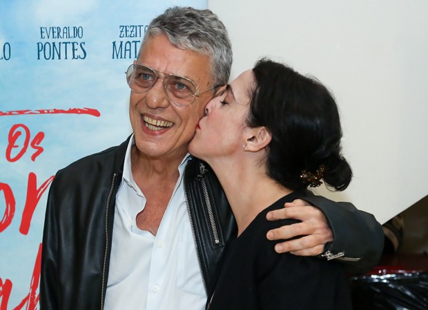 Chico Buarque e Silvia Buarque (Foto: Roberto Filho/Brazil News)