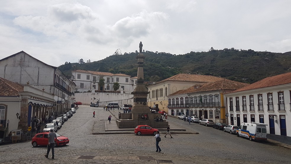 Alguns dos caminhos de Tiradentes em Vila Rica podem ser refeitos em Ouro Preto. (Foto: Thais Pimentel/G1)