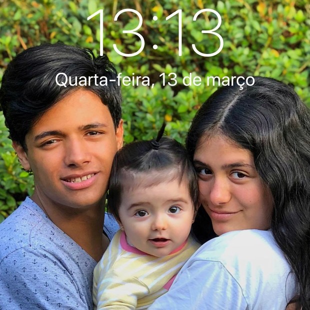 Filhos de Lúcio Mauro (Foto: Reprodução/Instagram)
