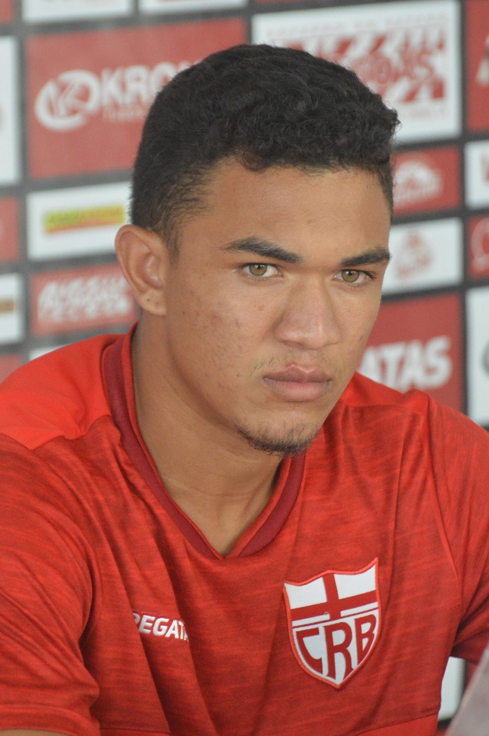 Darlisson foi muito elogiado por Bebeto Moraes — Foto: Gustavo Henrique/Ascom CRB