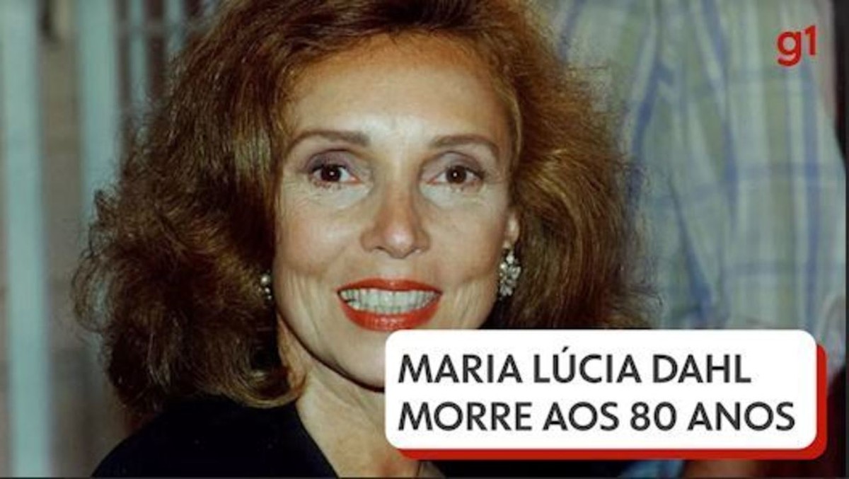 Atriz Maria Lúcia Dahl morre no Rio aos 80 anos |  Rio de Janeiro